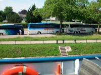 Unser Reisebus in Strasbourg 