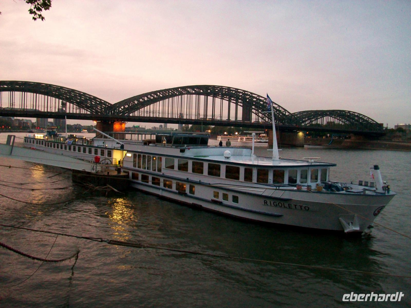 Unser Schiff in Köln 