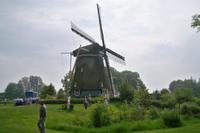 Die Windmühle wird restauriert