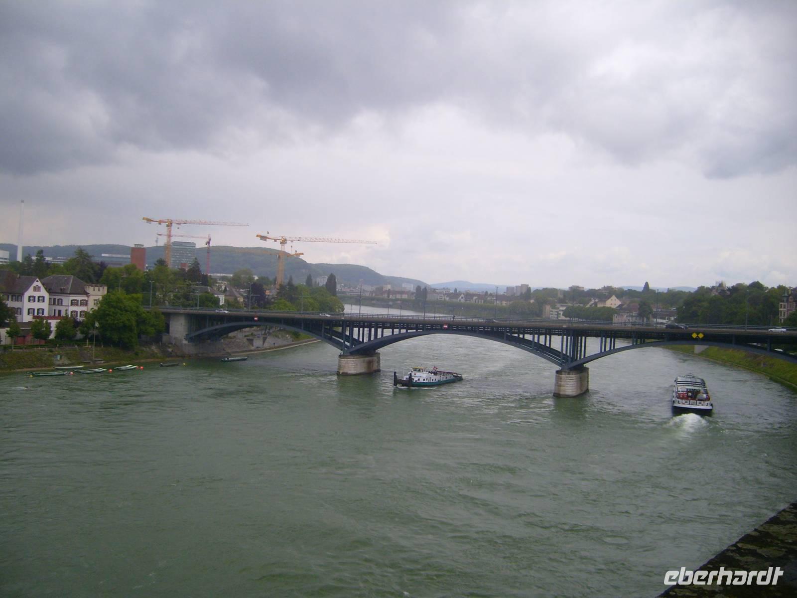 leider ein trüber Blick auf Basel - es hat geregnet