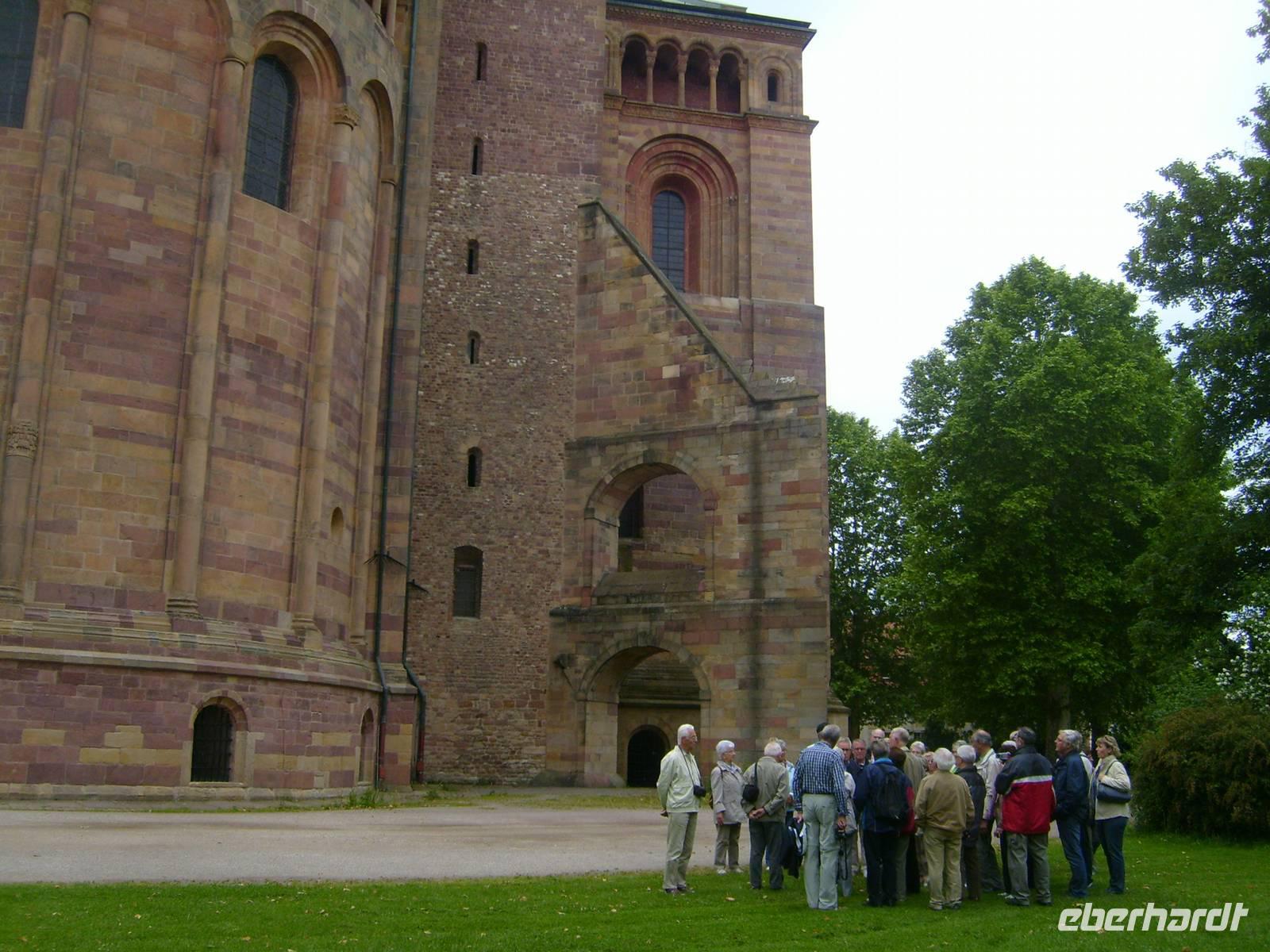 Beginn der Stadtführung in Spayer