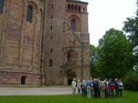 Beginn der Stadtführung in Spayer