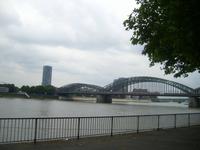 die Hohenzollernbrücke - Eisenbahnbrücke 