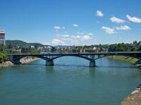 Blick vom Münster auf den Rhein