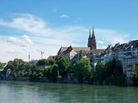Blick zum Münster, Basel
