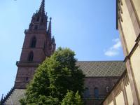 Münster mit seinem bunten Dachziegeln