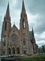 Stadtrundfahrt in Straßburg, St. Pauls Kirche