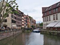 Bootsfahrt auf der Ill, Straßburg