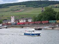 Ankunft in Rüdesheim