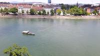 Fährschiff auf dem Rhein
