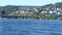 die Nahe mündet in den Rhein