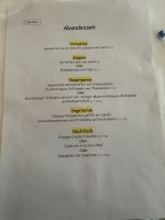 Speisekarte