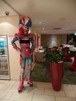 im Foyer des Hotels