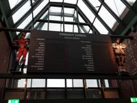 in der Halle
