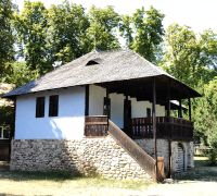 Bauernhaus im Folkloremuseum in Bukarest
