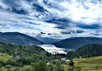 Blick auf den Bicaz Stausee