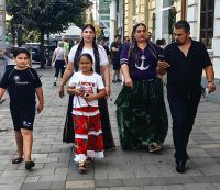 Romafamilie in Targu Mures