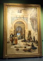 Im ungarischen Teil der Gemäldegalerie des Kulturpalastes erblicken wir die Alhambra