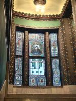 Fenster im Kulturpalast Targu Mures