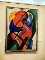 Könnte glatt ein Kandinski sein, Bild von Hans Mattis Teutsch, Kulturpalst Targu Mures