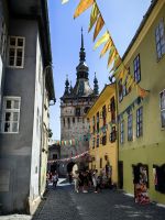 In der Altstadt von Schäßburg