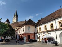 Der schiefe Turm von Medias