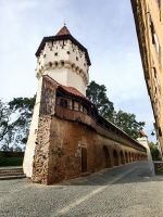Wehrmauer mit Wachturm in Sibiu