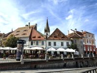 An der Lügenbrücke in Sibiu