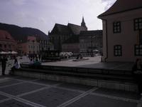 Blick auf die Schwarze Kirche in Brasov