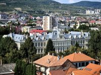 Blick über Bistritz