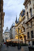 Bukarest am Abend
