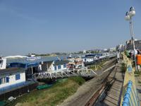 Tulcea Hafenpromenade