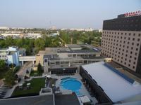 Blick vom Ramada Parc Hotel in Bukarest
