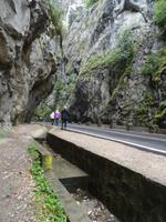 Beeindruckende Felsformation in der Bicaz-Klamm