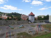 Früher Stadtmauer- jetzt Kinderspielplatz