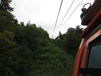 Blick aus der Seilbahn