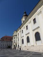 katholische Kirche + Rathaus von Sibiu
