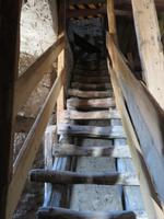 Aufstieg in den Kirchturm