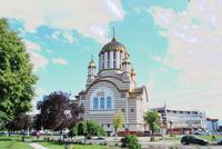 Fagaras an der Johannes der Täufer-Kathedrale