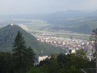 Blick vom Hausberg auf Piatra Neamt
