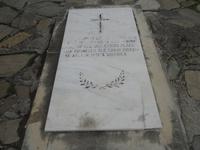 Männerkloster Neamt - Grabstein es unbekannten Heiligen