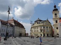 Hermannstadt (Sibu) - großer Ring, Rathaus