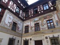 Schloss Peles in Sinaia - Innenhof