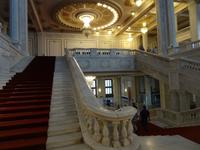 Bukarest - Parlament , im Inneren des Gebäudes 