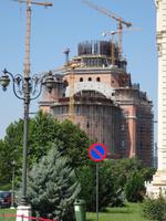 Bukarest - Bau der größten orthodoxen Kirche