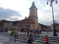 Im Zentrum der Stadt Brasov