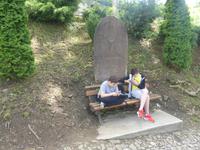 Rumänien Mai 2019 - Sighisoara / Schäßburg - Friedhofsszene