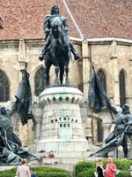 Cluj: Das Reiterstandbild von König Matthias Corvinus
