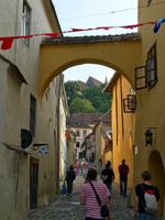 Sighisoara: Aufgang zur Oberstadt