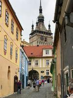 Sighisoara: Aufgang zur Oberstadt